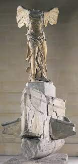 from Samothrace, Greece
ca. 190 BCE. 
Marble