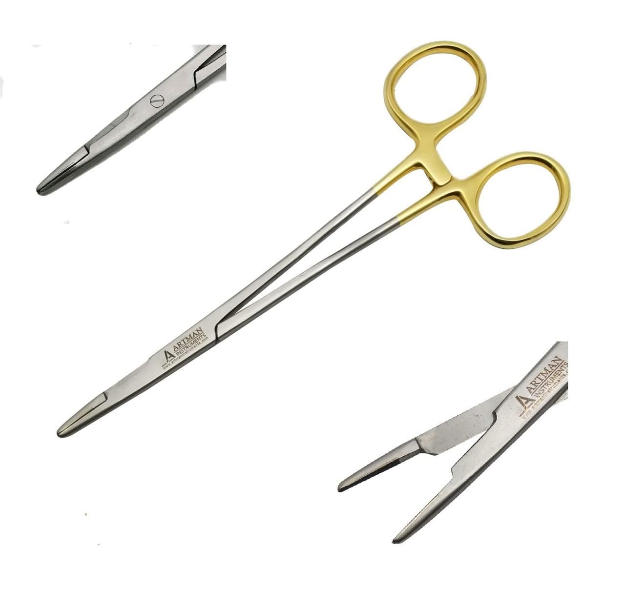 <p>__________________ different from other needle holders because it has built in scissors into the jaws</p>