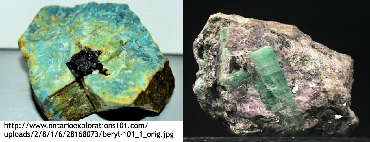 <p>Beryl-Hexagonal </p>