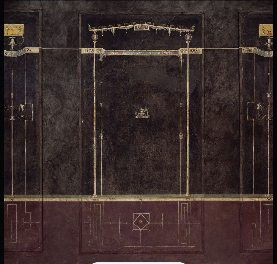 <p>Roman Mural Painting <strong>Third Style</strong></p>