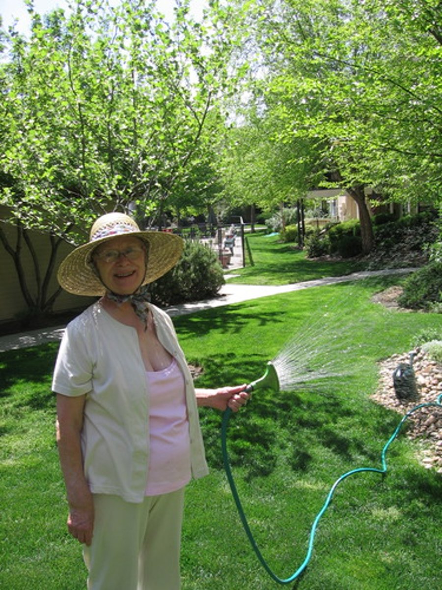 <p>female neighbor</p>