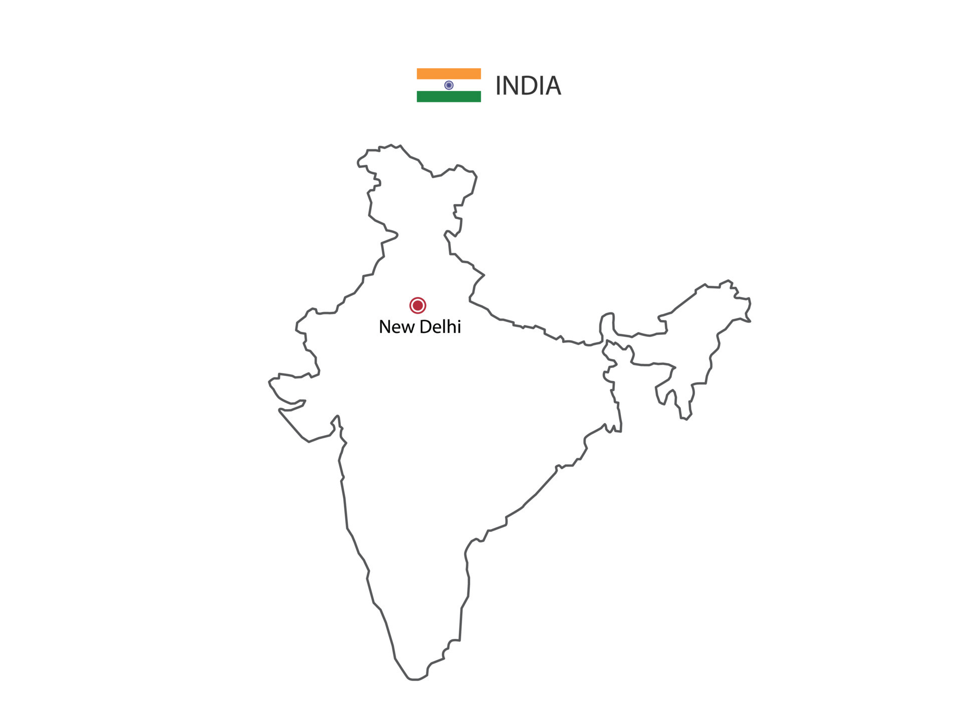 <p>Capital of India</p>