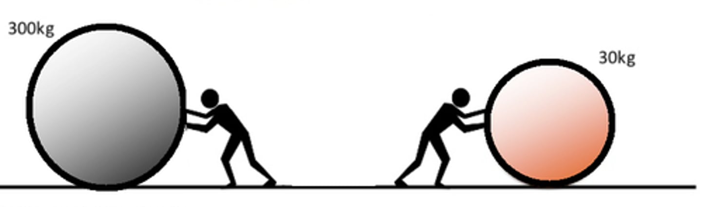 <p>Inertia</p>