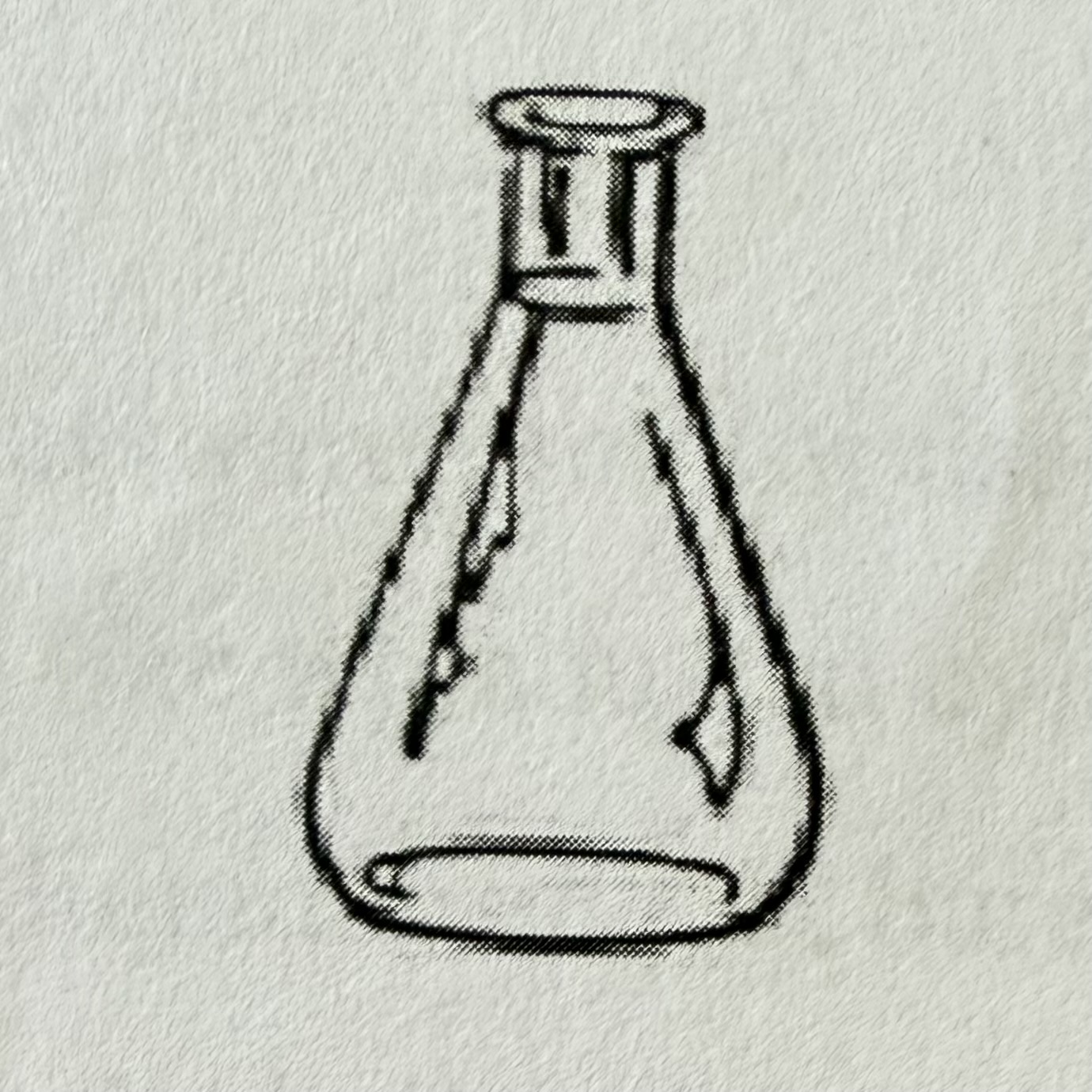 <p>Conical flask with a narrow neck, ideal for swirling, mixing, and heating solutions without spillage.</p>