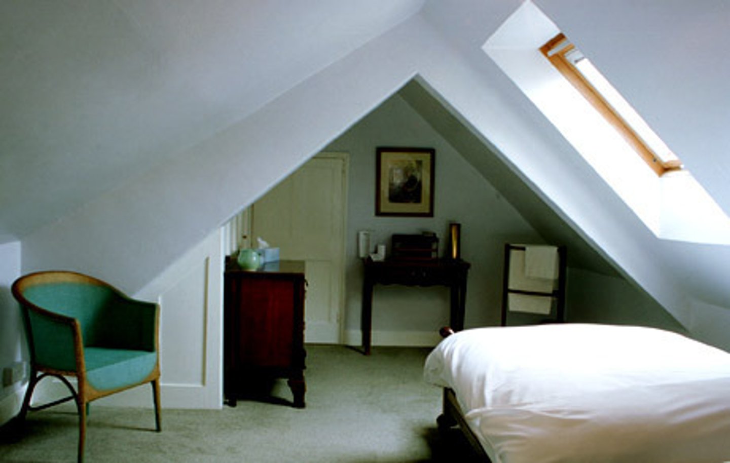 <p>attic, loft, penthouse</p>