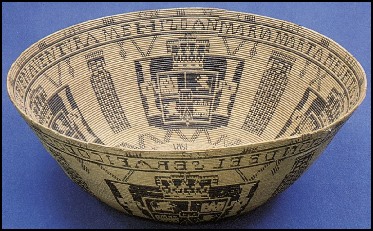 <p><span><span>Presentation basket with Spanish coin design</span></span></p>