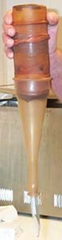 <p>Artificial vagina</p>
<p>Note: The inside is warmed to 43° to 46°C</p>