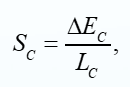 <p><span style="font-family: &quot;News Gothic MT&quot;;"><span>elevation difference measured between points defining the upper and lower ends of the channel.</span></span></p>