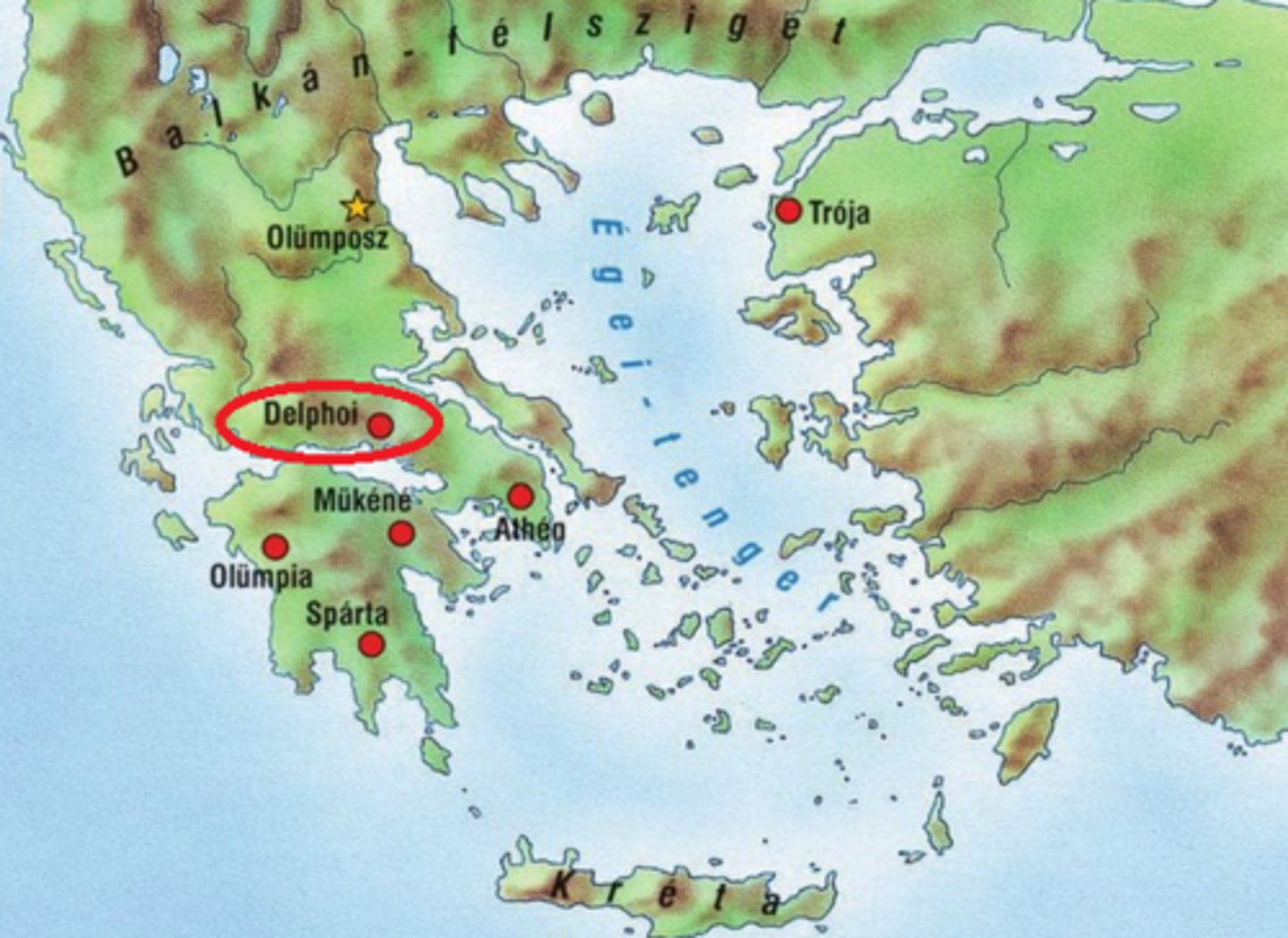 <p>A leghíresebb görög jósda.</p>