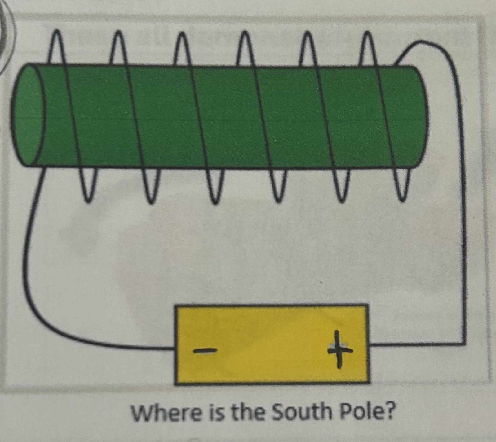 <p>Where is the South Pole</p>