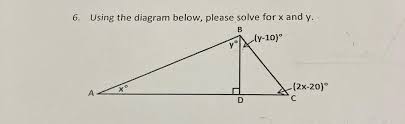 <p>Solve for x and y</p>