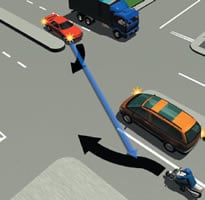 <p><strong>You should always scan and look far ahead for any tell tale sign of potential danger caused by others when driving.</strong></p><p>Head-on collisions can happen at any place, whether during overtaking or driving along a two-way carriageway, passing an intersection, or approaching a junction.&nbsp;</p><p>Hence you should be alert, be ready to move away to the left, create plenty of room to evade the danger and stop your vehicle if necessary to avoid any fatal collisions should any oncoming vehicle intrude or veer into your path.</p>