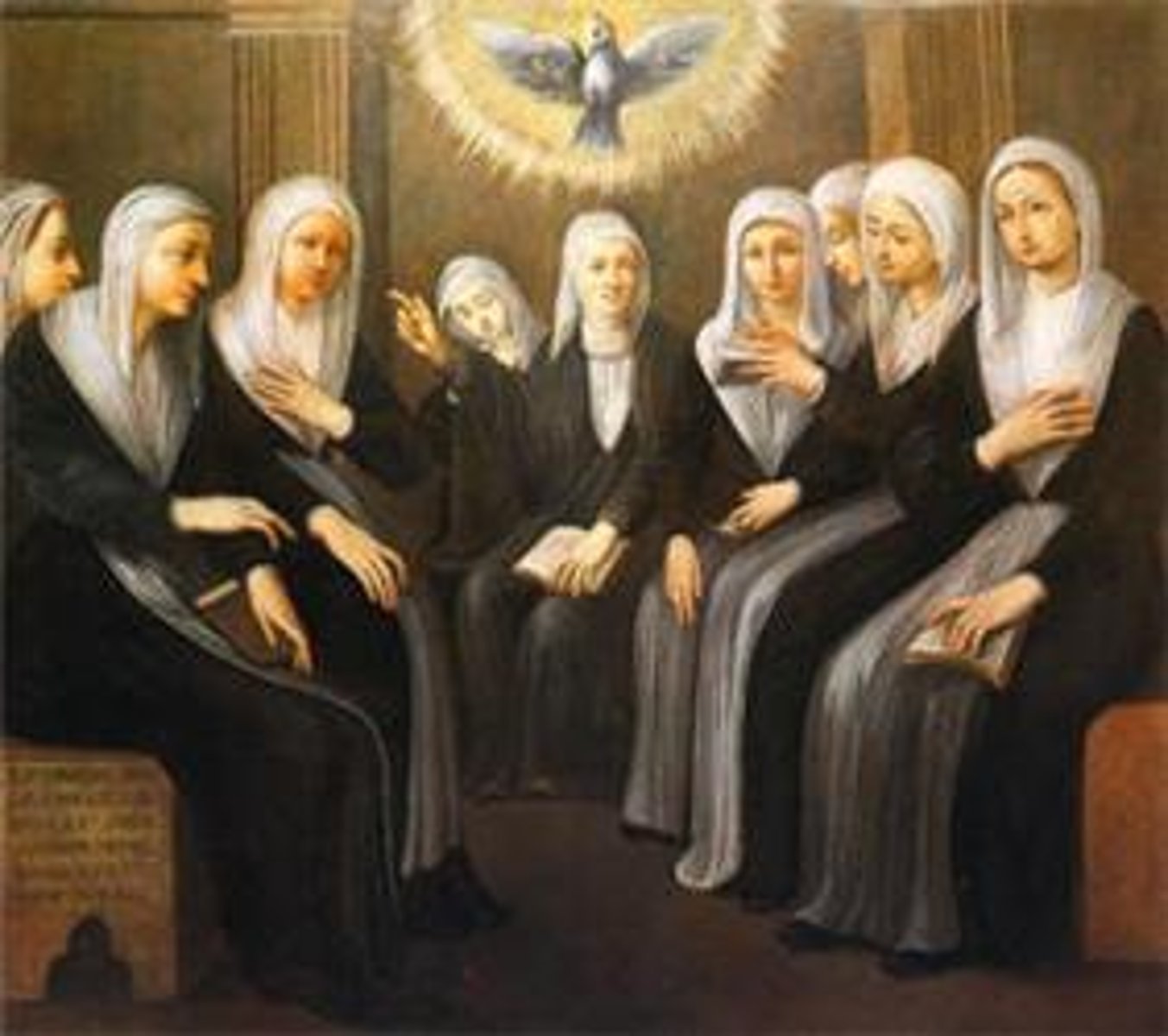 <p>Order of nuns who focused on Christian education for girls in order to improve the family, and thus society.</p>
