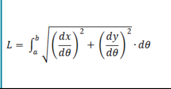 <p>dtheta for parametrics</p>