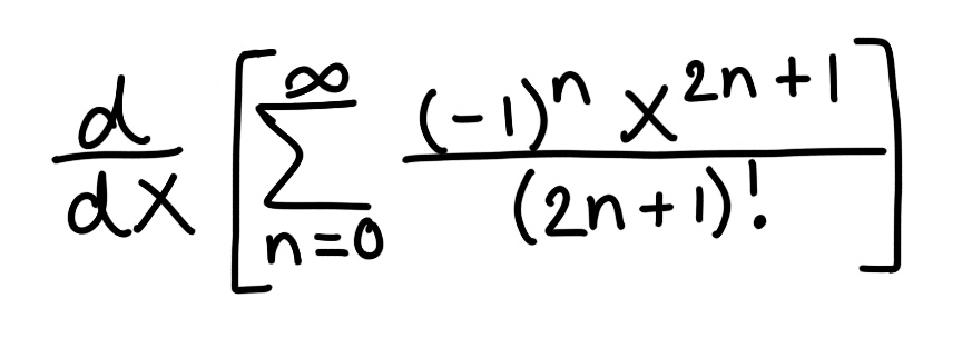 <p>Write as a power series (make sure your answer is in simplest form)</p>
