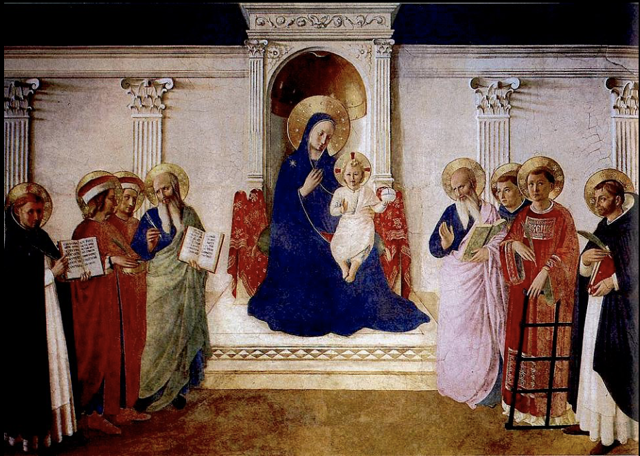 <p>“Madonna and Saints” in San Marco Monastery</p>