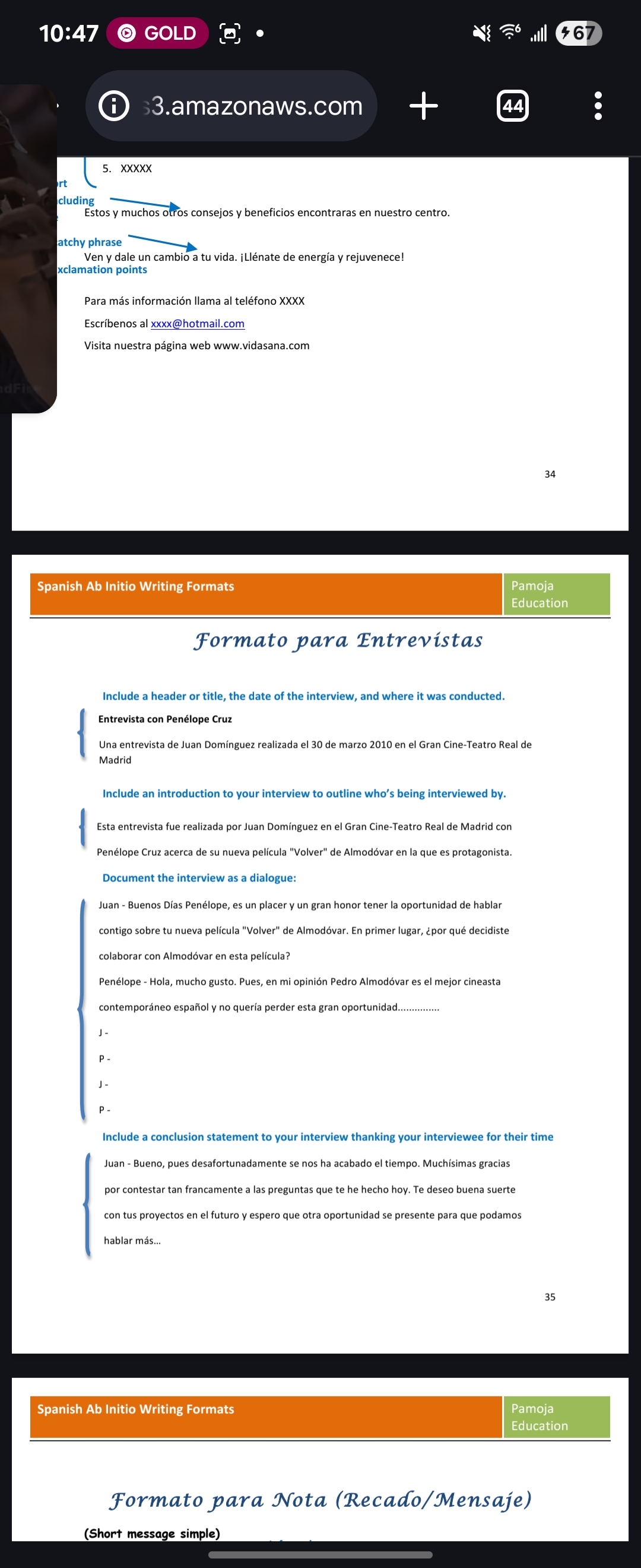 <p>entrevista</p>