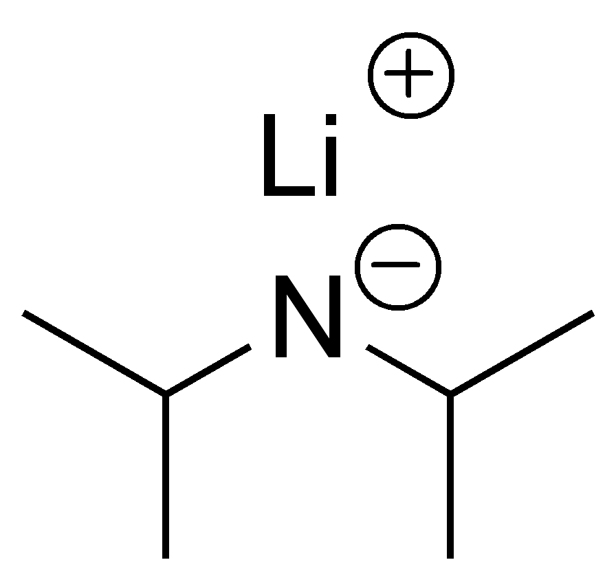 <p>a bulky strong base that can be used to direct a crossed aldol reaction</p>