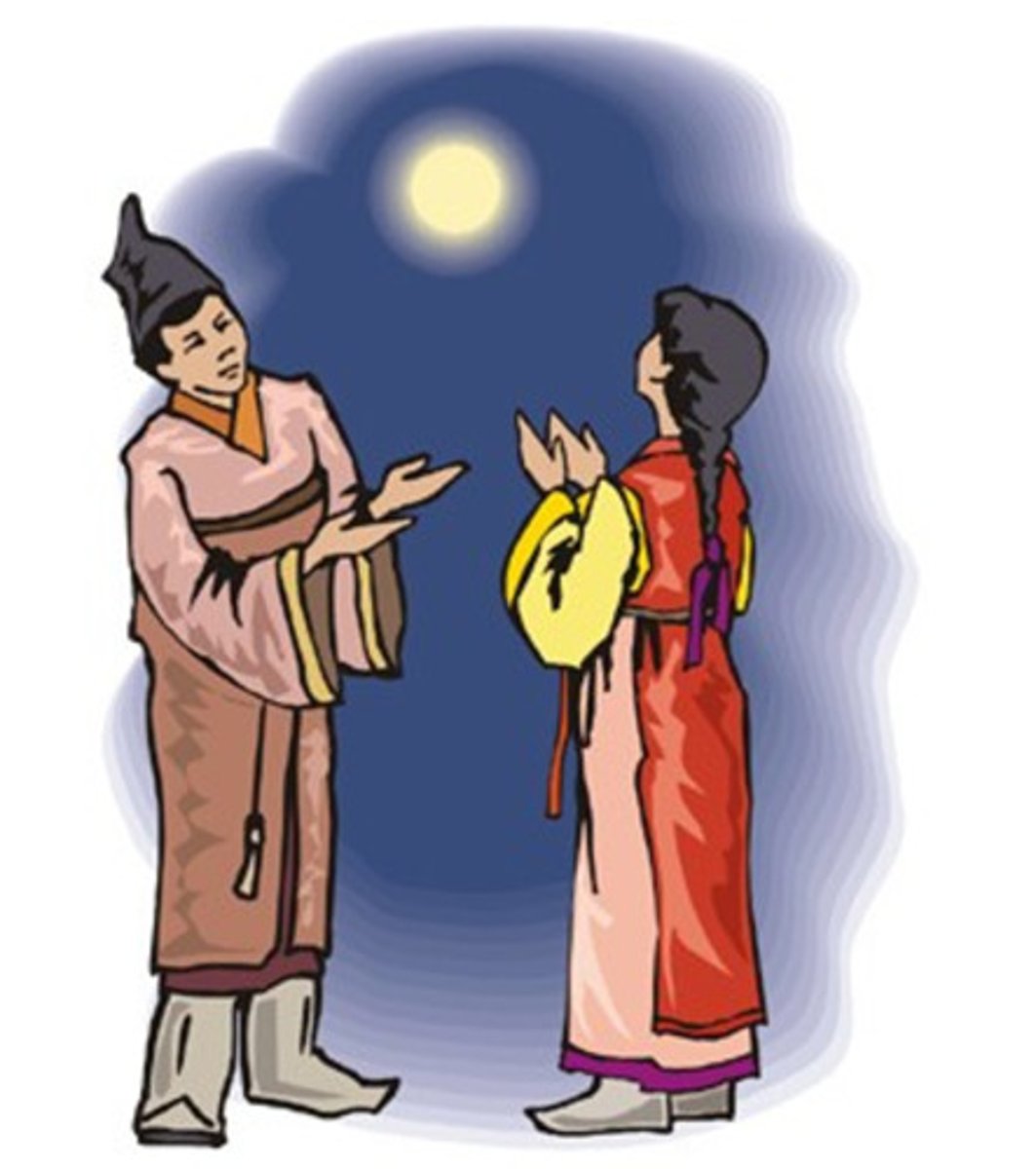 <p>appreciate the moon</p>
