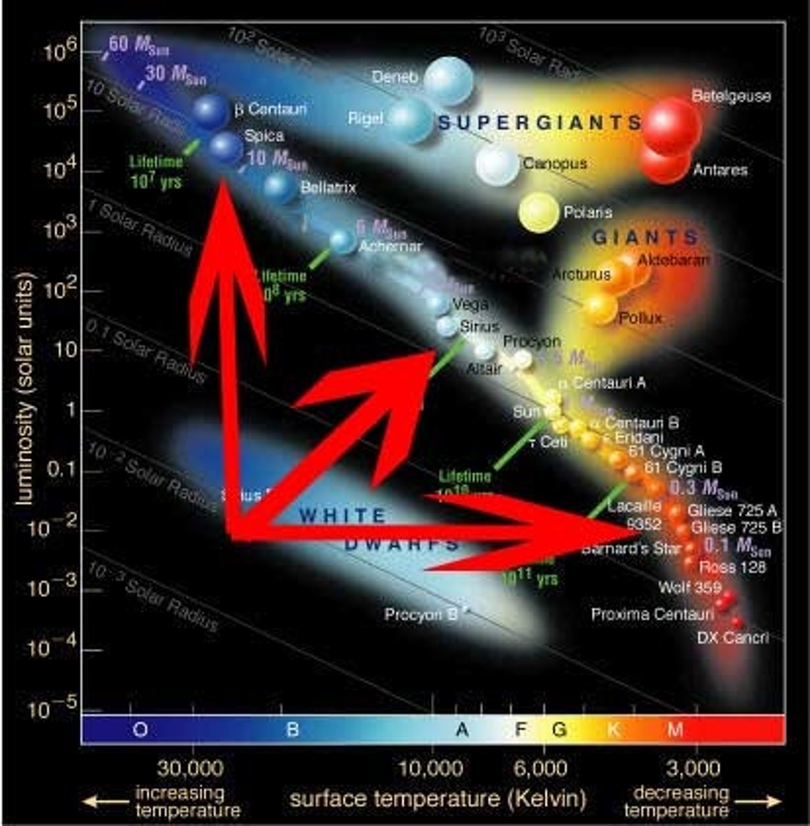 <p>a diagonal area on an H-R diagram that includes more than 90 percent of all stars; the stage of a star's life when it is most stable and spends the longest time</p>
