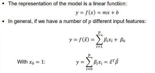 <ul><li><p>Linear regression is one of the simplest machine learning models</p></li><li><p></p></li></ul><p></p>