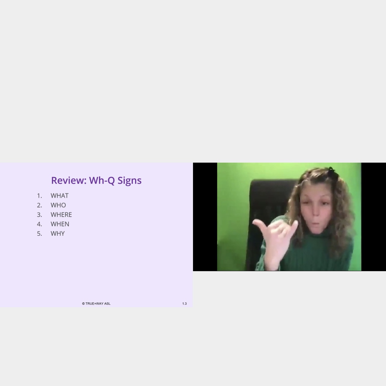<p>Forehead to “y”</p>