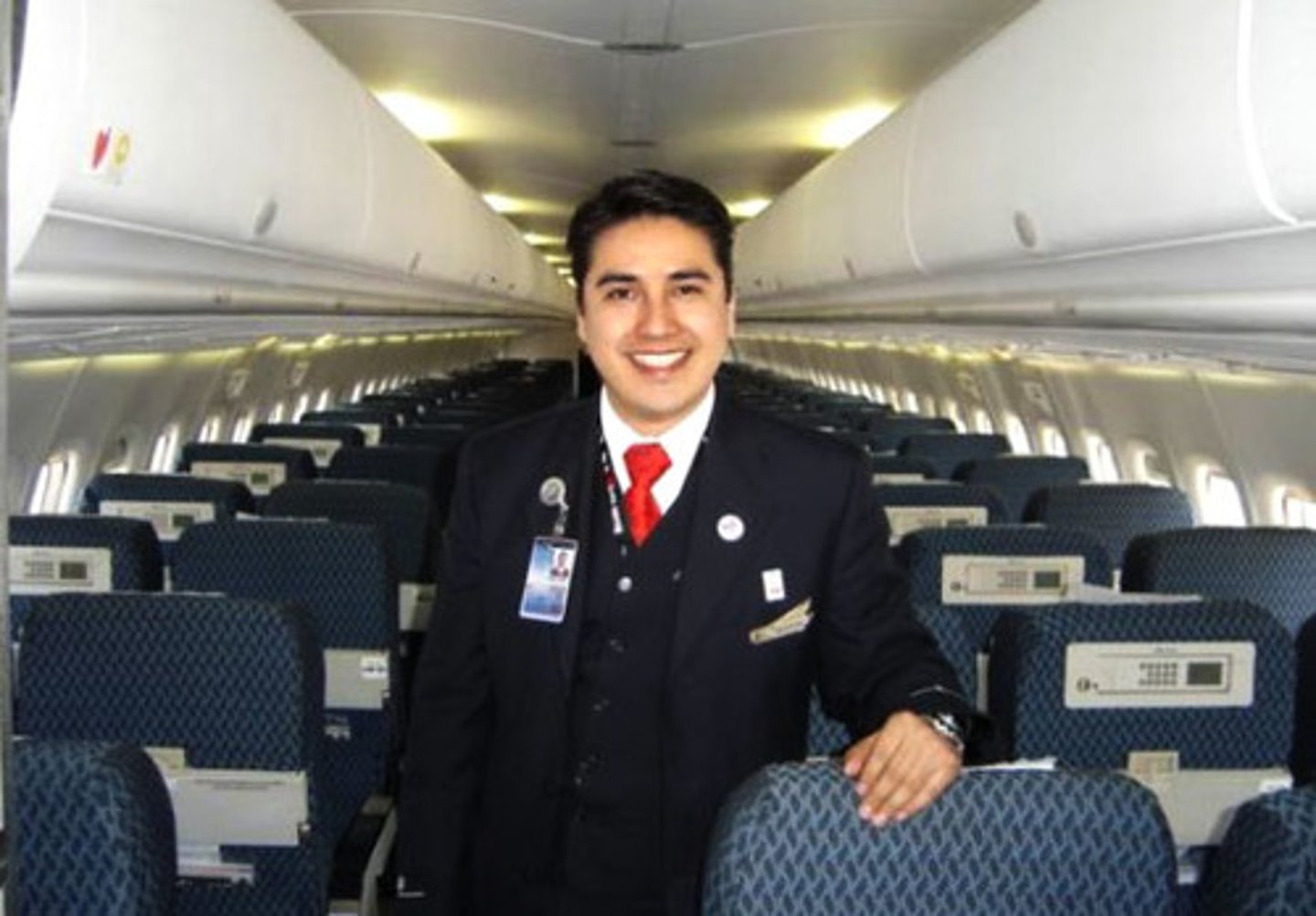 <p>flight attendant</p>