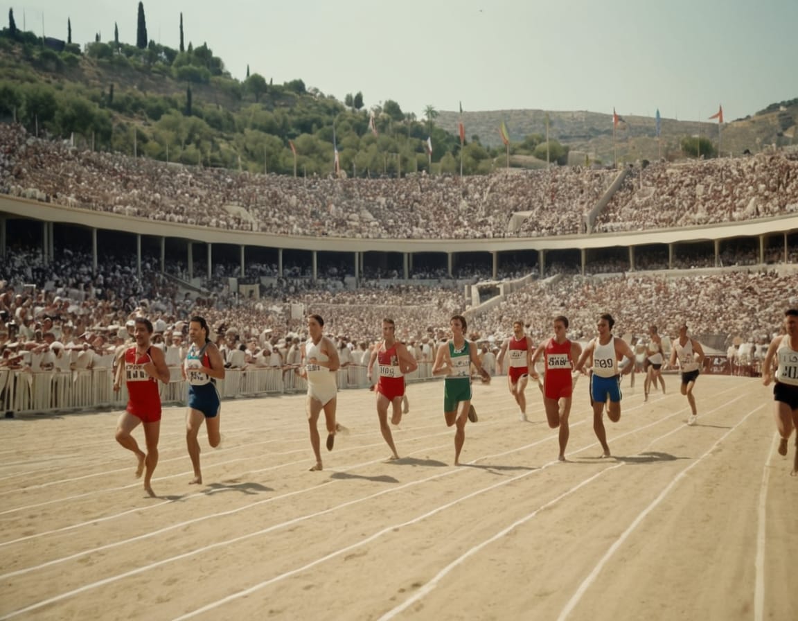 <p>Le olimpiadi moderne</p>