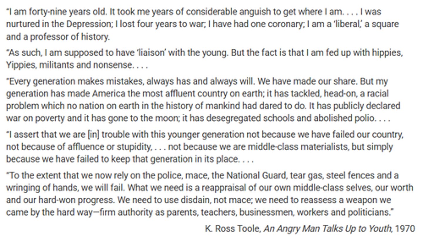 <p>The emergence of a conservative backlash against perceived cultural decline</p>