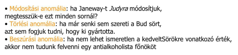 Mit jelentenek az anomáliák?