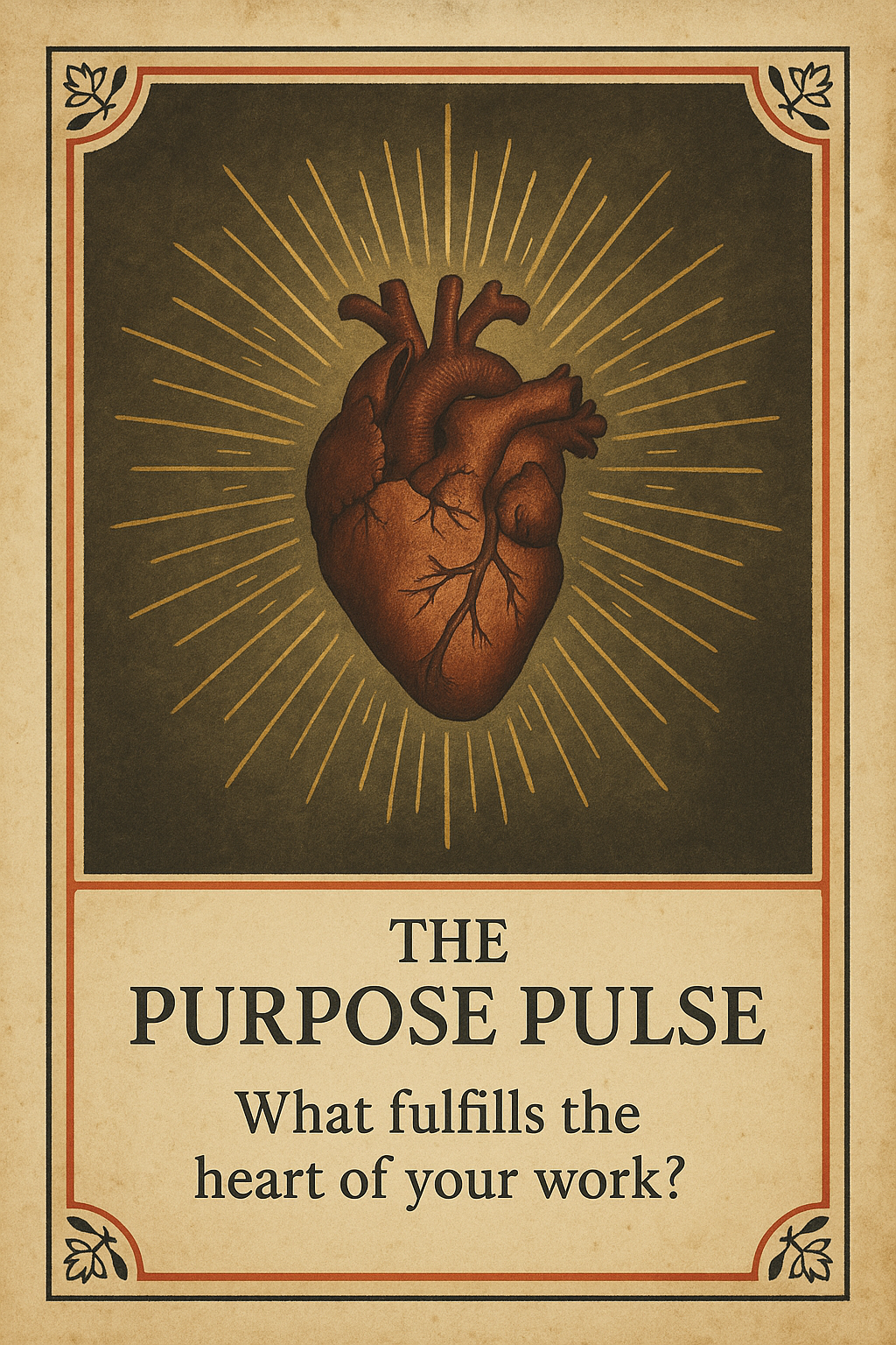 <p>What fulfills the heart of your work?</p>