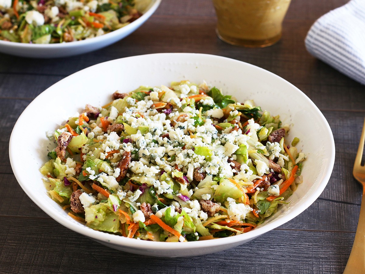 Blue Cheese Pecan Chopped Salad (Chop Sal)