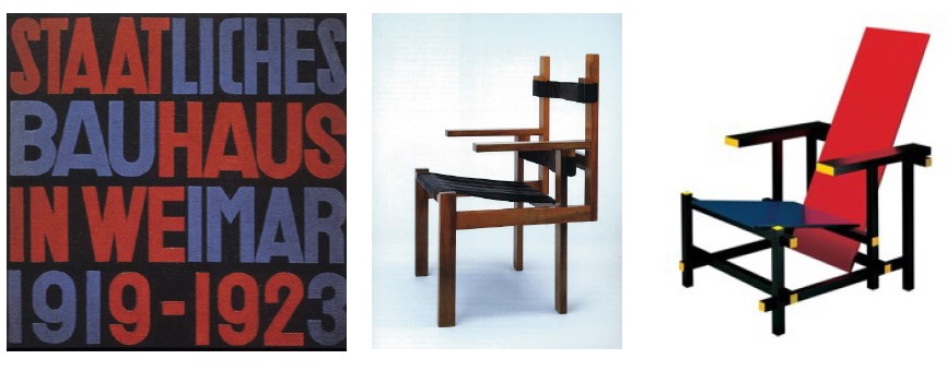 <p>Crucial event showcasing diverse Bauhaus products, including typography experiments and innovative designs like the Wooden chair.</p>