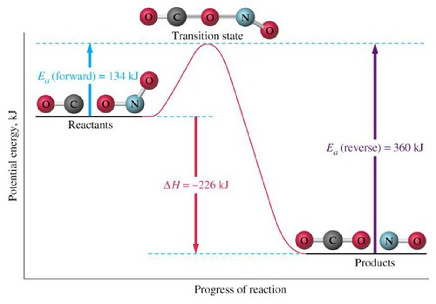 <p>(B) I and II Only</p><p>The highest point of an energy diagram is known as the Activated Complex or Transition State.</p>
