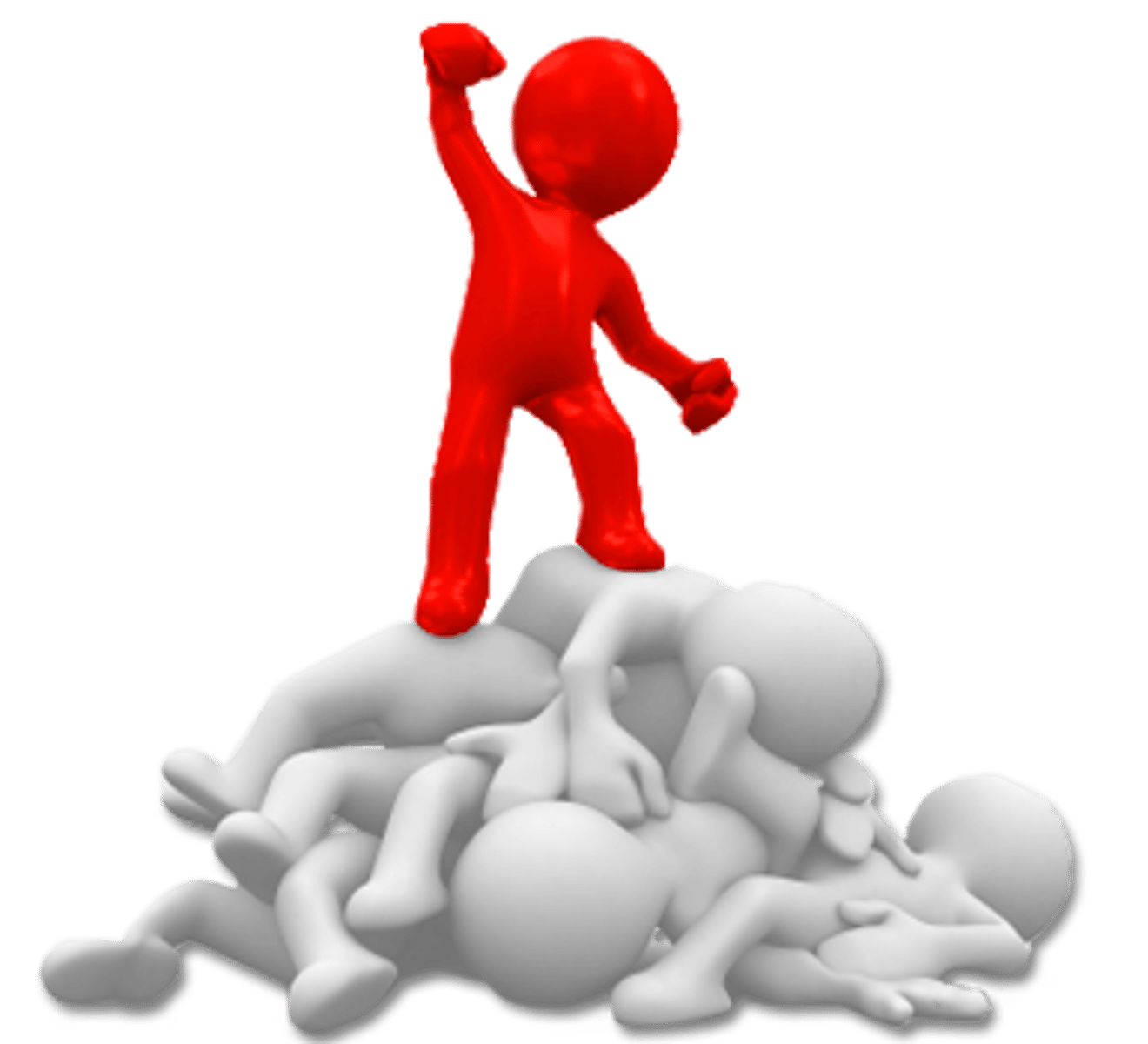 <p>(v) 1. To rule or control; to have a very important place or position. 2. To rise high above.</p>