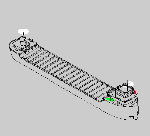 <p>may carry an all-round white light instead of:</p><p>the second masthead light, and</p><p>the sternlight</p><p></p>