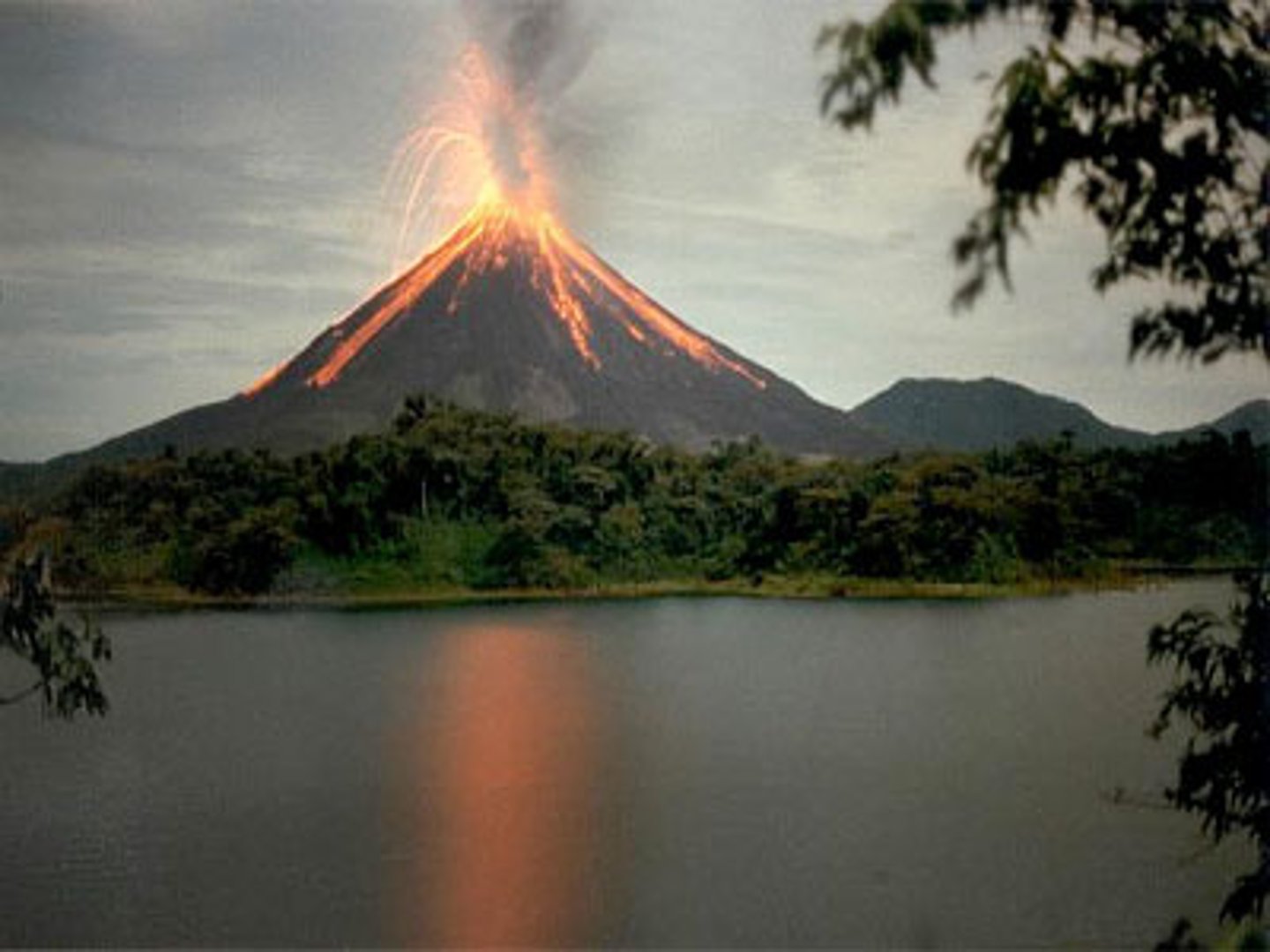 <p>a volcano that is erupting or has shown signs that it may erupt in the near future</p>