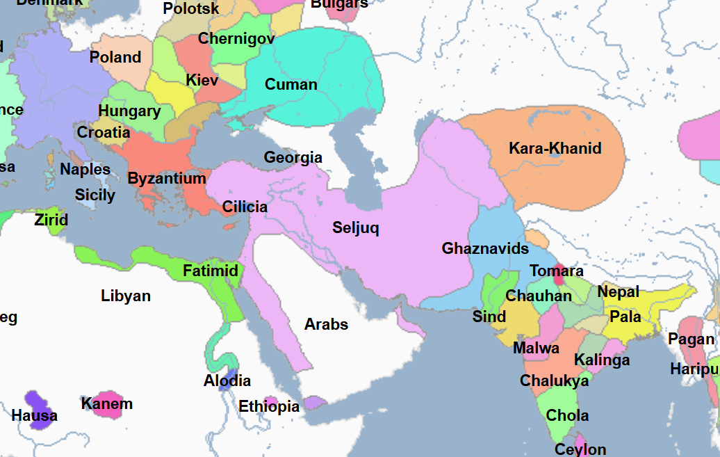 <p>1037 - 1194 - Seljuk Empire (All Facts) </p>