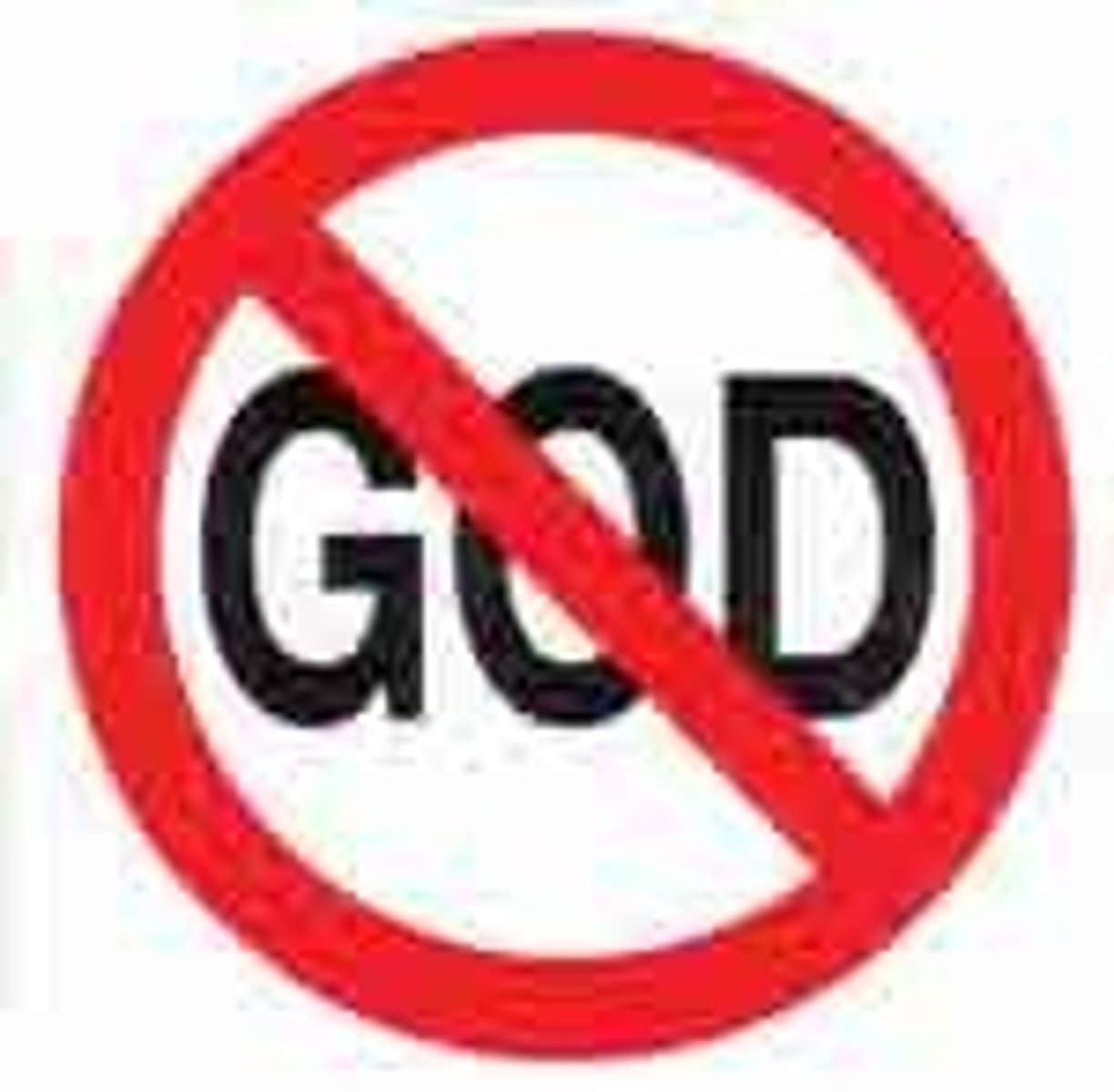 <p>n: a person who believes there is no god</p>