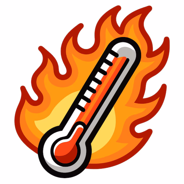 <p>relativo al calore o alla temperatura </p>