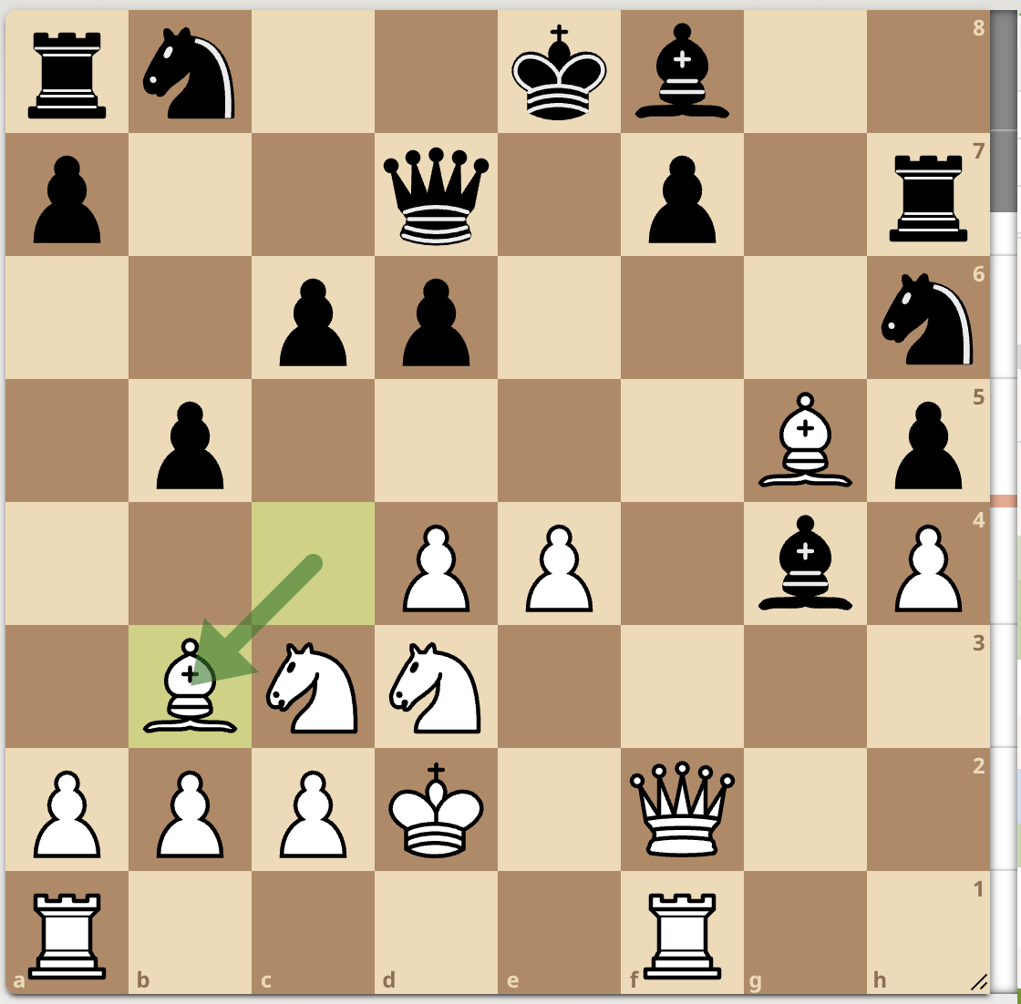 <p>Bb3</p>