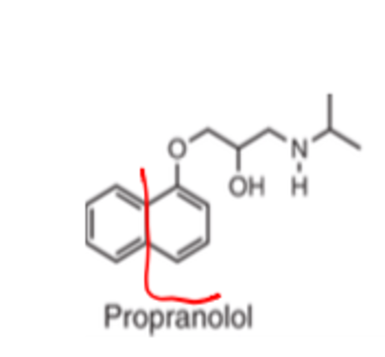 <p>- phenyoxypropanolamine</p>