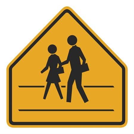 <p>Pentagon-Shaped Sign</p>