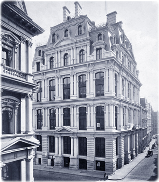 <ul><li><p>first skyscraper&nbsp;(not called that at the time)</p></li><li><p>not crazy tall but significantly taller than is wide</p></li></ul><p></p>