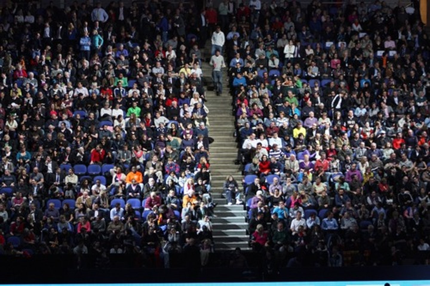 <p>the audience</p>