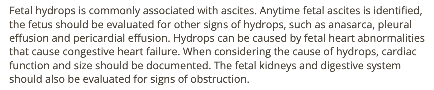 <p>c) heart size + function</p>