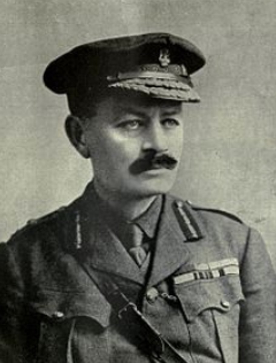 <p>A British Army officer who served with distinction during World War I with the British Expeditionary Force in France, in the Battle of Gallipoli of the Dardanelles campaign, as commander of the Canadian Corps, and as commander of the British Third Army.</p>