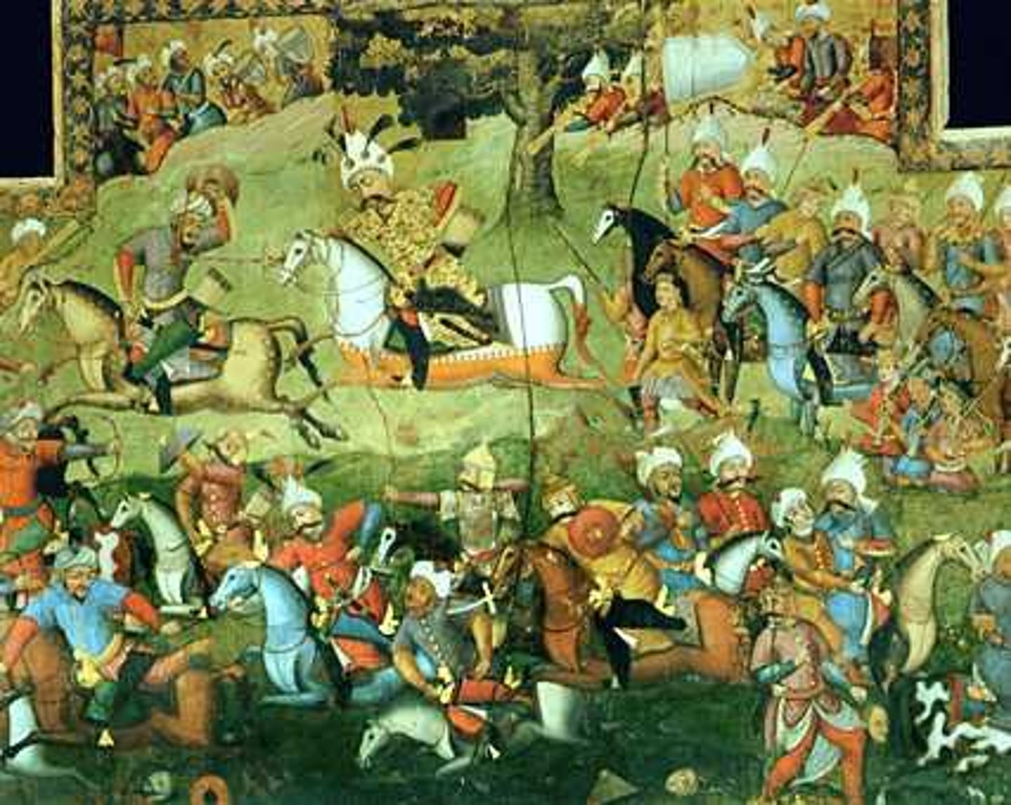 <p>Sufi commander who conquered city of Tabriz in 1501; first Safavid to be proclaimed shah or emperor</p>