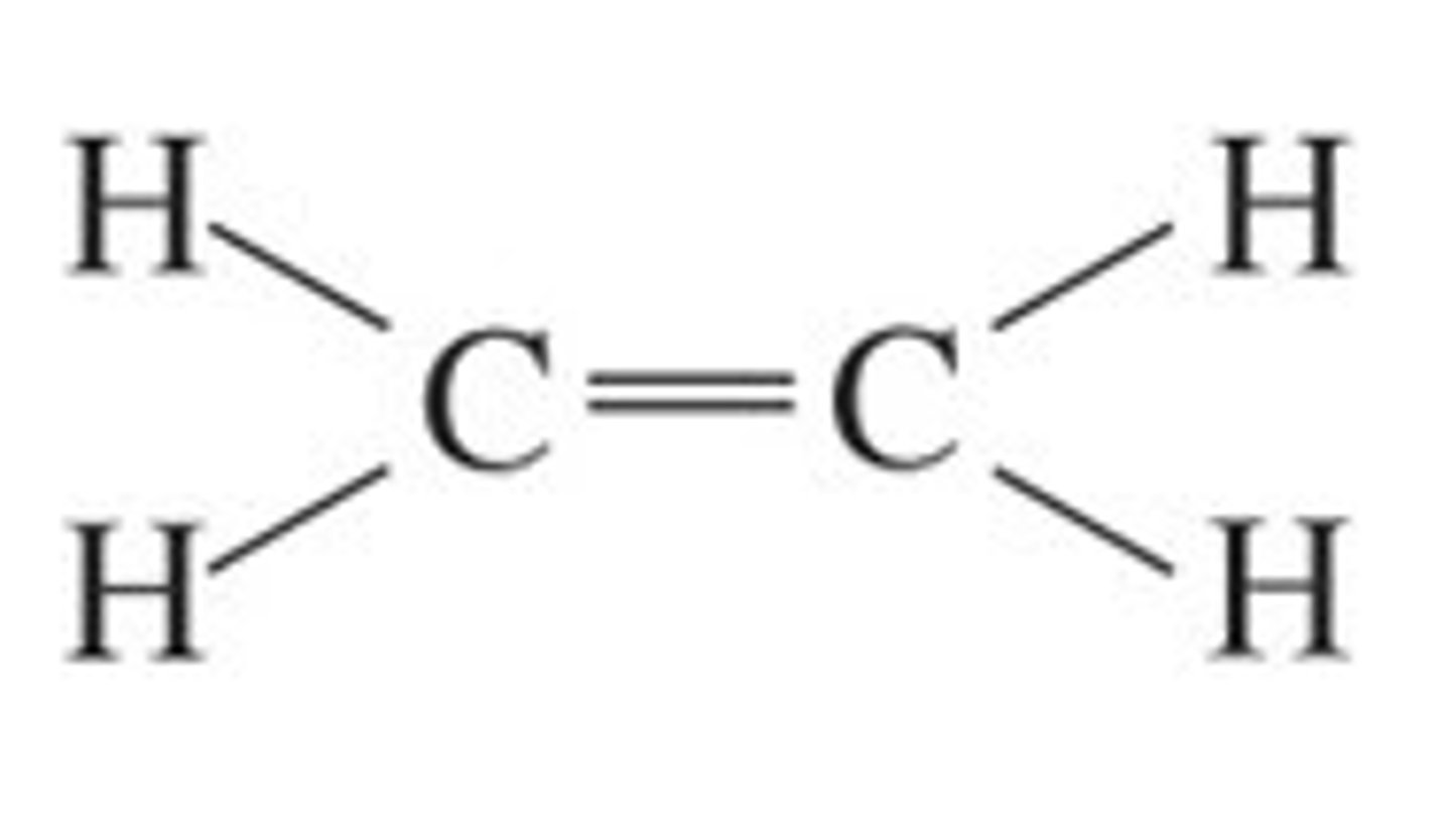 <p>trigonal planar (C-H), nonpolar</p>