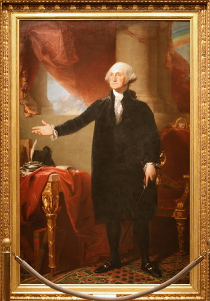 <p>1st U.S. President. 1789-1797. No Party</p>